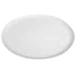 MELAMINE WAVY COUP PLATE ROUND 28CM WHITE MAT ESPIEL