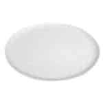 MELAMINE PLATE WAVY ROUND 32CM WHITE MAT ESPIEL