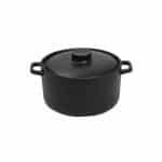 LAVA OVEN STONEWARE CASSEROLE ROUND 16X12X6CM ESPIEL