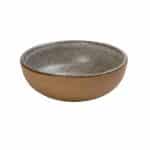 BY ORDER CALABRIA STONEWARE LIGHT GREY BOWL 12.5X4.5CM ESPIEL