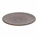 CALABRIA STONEWARE BEIGE FLAT PLATE 22.7X2.1CM ESPIEL