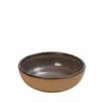 CALABRIA STONEWARE BEIGE BOWL 12.5X4.5CM ESPIEL