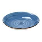VINTAGE TERRA BLUE DEEP PASTA PLATE 23.5CM ESPIEL