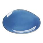 VINTAGE TERRA BLUE OVAL 36X25CM ESPIEL
