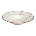 VINTAGE TERRA CREAM DEEP RISOTTO PLATE 26CM ESPIEL