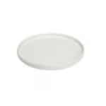 PORCELAIN TERRA STEP PLATE 21CM WHITE ESPIEL
