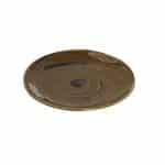 VINTAGE TYPHOON HONEY BROWN PLATE 19CM ESPIEL