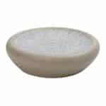 CORSICA STONEWARE BOWL ROCK 23.5X23.5X6.5CM ESPIEL