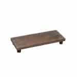 WOOD PLATTER RECTANGULAR 35.5X12.5X5CM ESPIEL