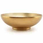HOST BOWL DOUBLE WALL 24X8CM VINTAGE GOLD INOX F2D