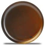 ESCURA PLATTER 20.5CM BROWN/GREEN F2D BELGIUM