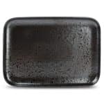 OXIDO PLATTER 28X20CM BLACK F2D BELGIUM
