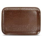 OXIDO PLATTER 28X20CM RUSTY F2D BELGIUM