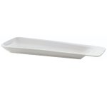PLATTER ASYMMETRICAL 40X14CM PORCELAIN GTSA