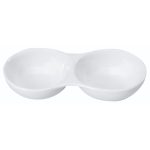 MINI DOUBLE ROUND WHITE 14X7X3CM GTSA