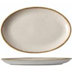 IVORY OVAL PLATTER 26X16CM GTSA
