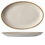 IVORY OVAL PLATTER 36X24.5CM GTSA