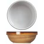 DISCONTINUED - SAHARA RUSTIC BROWN BOWL STACKBOWL 14X5.4CM GTSA NEW