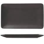 MIDNIGHT MAT BLACK RECTANGULAR PLATTER 36X24CM GTSA