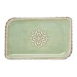 BYBONE VITRIFIED PORCELAIN TINTA ROME PLATE RECTANGULAR 36X21CM