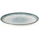 BYBONE VITRIFIED PORCELAIN OCCHIO STEP PLATE 28CM