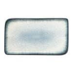 BYBONE VITRIFIED PORCELAIN OCCHIO PLATE RECTANGULAR 36X21CM