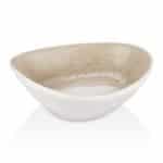 BYBONE VITRIFIED PORCELAIN NATURA SUN OVAL BOWL 10X9X3CM