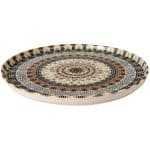 BY ORDER MOZAIK PORCELAIN STEP PLATE 26CM GTSA