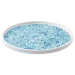 MELAMINE MOSAIC FLAT PLATE 28.5CM PADERNO ITALY - BY ORDER