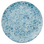 MELAMINE MOSAIC FLAT PLATE 25.5CM PADERNO ITALY - BY ORDER