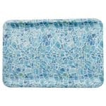 MELAMINE MOSAIC RECTANGULAR TRAY 34.2X23.2X2CM PADERNO ITALY - BY ORDER