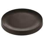 MELAMINE GOURMET BLACK PLATE 28X3CM PADERNO ITALY - BY ORDER