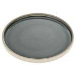 NARA GREY RELIEF PLATE ROUND 21CM PLAYGROUND