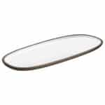 RENEW WHITE PLATTER OVAL 35X15CM PLAYGROUND