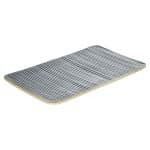 NARA GREY RELIEF PLATTER RECTANGULAR 30X18CM PLAYGROUND