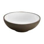 ECO GRES RENEW WHITE BOWL PLAIN 21CM PLAYGROUND