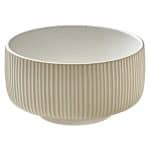 BY ORDER NARA WHITE RELIEF BOWL 15CM PLAYGROUND