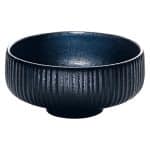 NARA BLACK RELIEF BOWL ROUND 21CM PLAYGROUND