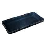 NARA BLACK BOWL FLAT RECTANGULAR 18X9CM PLAYGROUND