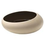 ECO GRES BLACK BOWL ROUND 20CM PLAYGROUND