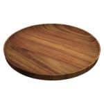 WOODEN PLATE ROUND 30CM PLAYGROUND