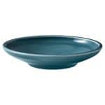 BY ORDER SHIRO GLAZE COMPANION PETROL BLUE PLAIN PLATE DEEP COUPE 21CM SCHONWALD GERMANY