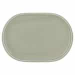 BY ORDER SHIRO GLAZE STEAM OVAL PLATTER COUPE 23X16CM SCHONWALD GERMANY