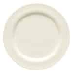 GENERATION DURACREAM PLATE FLAT ROUND WITH RIM 27CM SCHONWALD GERMANY