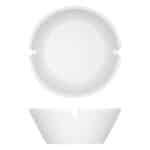 ACCESSORIES PORCELAIN ASHTRAY 9CM SCHONWALD GERMANY - BY ORDER