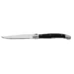 BY ORDER - LAGUIOLE STEAK KNIFE ANTIQUE 1PC BLACK ESPIEL