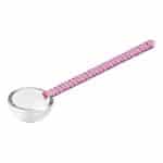 BY ORDER SPOON GLASS 14CM PINK CLEAR PLAYGROUND