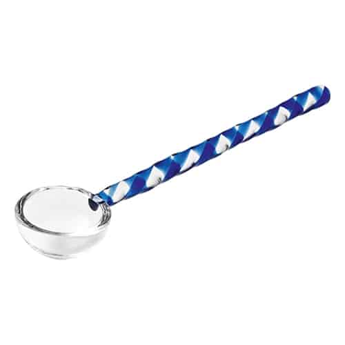 CUT-PLA-750980791000000.jpg BY ORDER SPOON GLASS 14CM BLUE CLEAR PLAYGROUND - Image 1