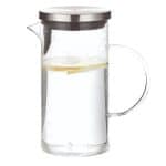 BUFFET BEVERAGE JUG  BOROSILICATE INOX LID 1L