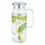 BUFFET BEVERAGE JUG BOROSILICATE INOX LID 1.5L